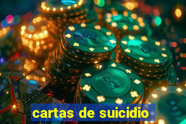 cartas de suicidio